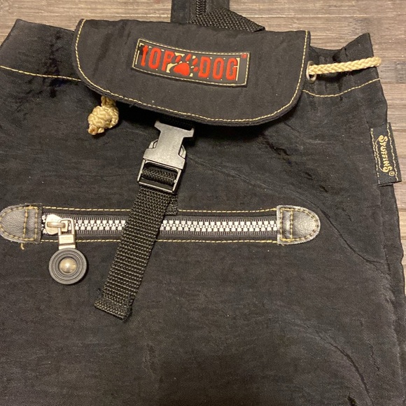 Stuffins TOP DOG Nylon Backpack Black - Picture 3 of 16